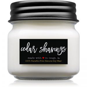Milkhouse Candle Co. Farmhouse Cedar Shavings świeczka zapachowa Mason Jar 198 g
