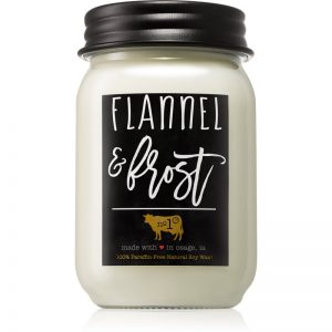Milkhouse Candle Co. Farmhouse Flannel & Frost świeczka zapachowa Mason Jar 368 g