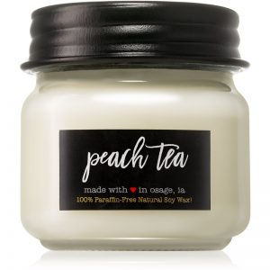 Milkhouse Candle Co. Farmhouse Peach Tea świeczka zapachowa Mason Jar 198 g