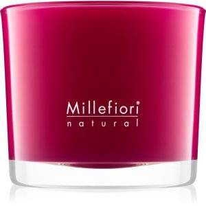 Millefiori Natural Grape Cassis świeczka zapachowa 180 g