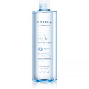 Missha Super Aqua 10 Hyaluronic Acid delikatnie oczyszczający płyn micelarny 500 ml