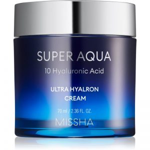 Missha Super Aqua 10 Hyaluronic Acid nawilżający krem do twarzy 70 ml