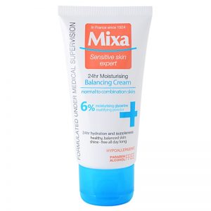 MIXA 24 HR Moisturising lekki odżywczy krem nawilżający do cery normalnej i mieszanej 50 ml