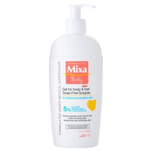 MIXA Baby żel i szampon pod prysznic 2 w 1 dla dzieci 250 ml