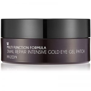 Mizon Multi Function Formula maska pod oczy przeciw obrzękom i cieniom ze złotem a hlemýždím extraktem 1,4 g x 60 szt.