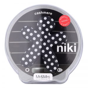 Mr & Mrs Fragrance Niki Cashmere odświeżacz do samochodu napełnialny