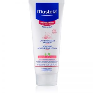 Mustela Bébé kojące mleczko do ciała dla dzieci od urodzenia 200 ml