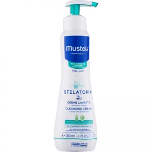 Mustela Bébé Stelatopia krem oczyszczający dla dzieci od urodzenia 200 ml