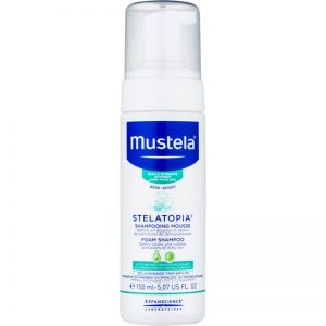 Mustela Bébé Stelatopia szmpon w piance dla dzieci od urodzenia 150 ml