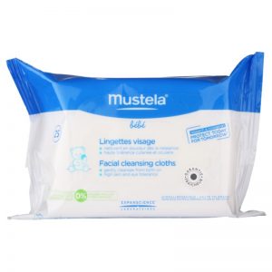 Mustela Bébé Toillete chusteczki pielęgnacyjne do twarzy 25 szt.