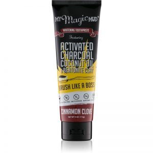 My Magic Mud Activated Charcoal wybielająca pasta do zębów z aktywnym węglem smak Cinnamon Clove 113 g