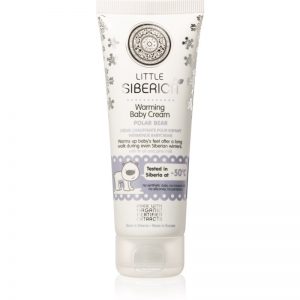Natura Siberica Little Siberica krem delikatnie rozgrzewający do stóp dla dzieci 75 ml