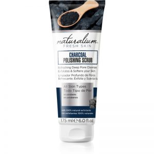 Naturalium Fresh Skin Charcoal rozjaśniający peeling do ciała 175 ml
