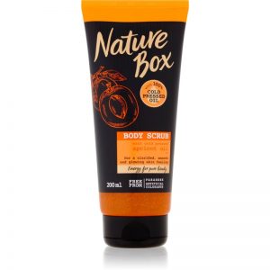 Nature Box Apricot peeling do ciała do rozjaśnienia i nawilżenia 200 ml