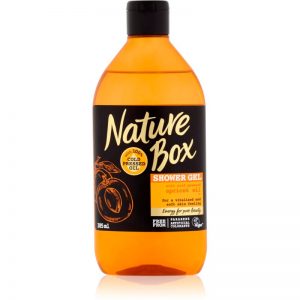 Nature Box Apricot rewitalizujący żel pod prysznic 385 ml