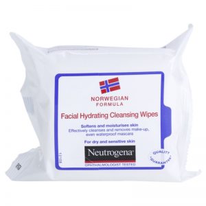 Neutrogena Face Care chusteczki pielęgnacyjne do skóry suchej i wrażliwej 25 szt.