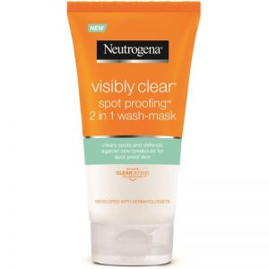 Neutrogena Visibly Clear Spot Proofing oczyszczająca emulsja i maseczka 2 w 1 150 ml