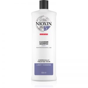 Nioxin System 5 szampon oczyszczający do rzednących włosów farbowanych 1000 ml