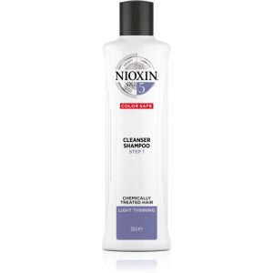 Nioxin System 5 szampon oczyszczający do rzednących włosów farbowanych 300 ml
