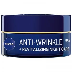 Nivea Anti-Wrinkle Revitalizing odnawiający krem na noc przeciw zmarszczkom 55+ 50 ml