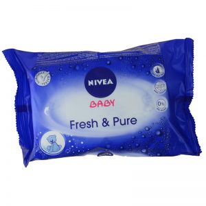 Nivea Baby Fresh & Pure chusteczki pielęgnacyjne dla dzieci 63 szt.
