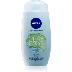 Nivea Clay Fresh Ginger & Basil żel pod prysznic z glinką 250 ml
