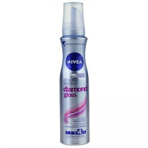 Nivea Diamond Gloss pianka do włosów utrwalająca 150 ml