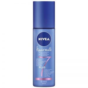 Nivea Hairmilk 7 Plus odżywka regenerująca w sprayu do włosów delikatnych 200 ml