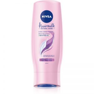 Nivea Hairmilk Natural Shine pielęgnująca odżywka do włosów osłabionych, bez połysku 200 ml
