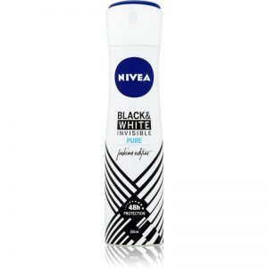 Nivea Invisible Black & White Pure antyperspirant przeciwko białym i żółtym śladom 150 ml