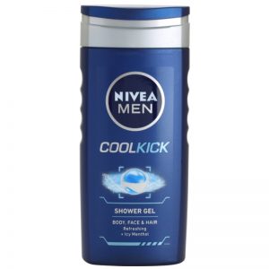 Nivea Men Cool Kick żel pod prysznic do twarzy, ciała i włosów 250 ml