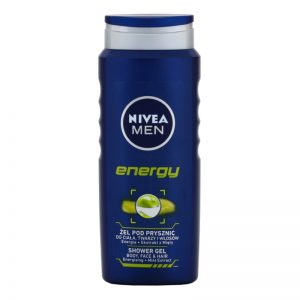 Nivea Men Energy żel pod prysznic do twarzy, ciała i włosów 500 ml