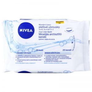 Nivea Micellar oczyszczające chusteczki do twarzy 3 w 1 25 szt.