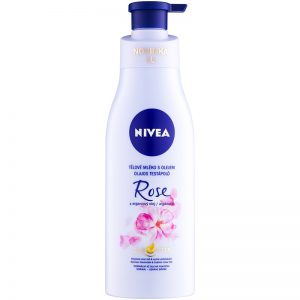 Nivea Rose & Argan Oil mleczko do ciała z olejem 200 ml