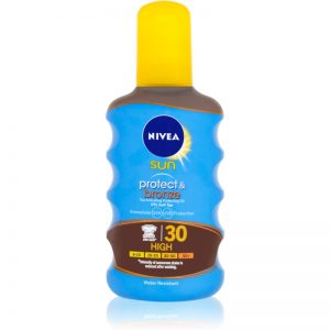 Nivea Sun Protect & Bronze suchy olejek do opalania SPF 30 200 ml