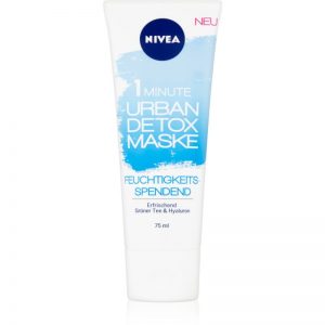 Nivea Urban Skin Detox maseczka nawilżająca do twarzy z zieloną herbatą 75 ml