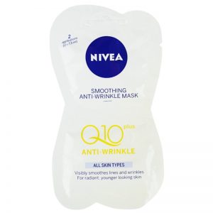 Nivea Visage Q10 Plus maseczka wygładzająca przeciw zmarszczkom 2×7,5 ml