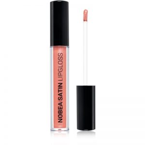 NOBEA Summer Shine błyszcząca szminka odcień Shiny Coral