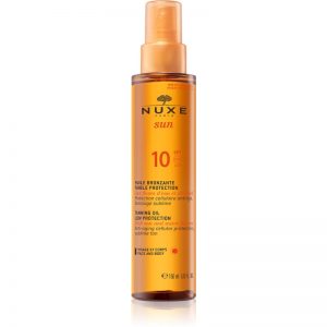 Nuxe Sun olejek do opalania twarzy i ciała SPF 10 150 ml