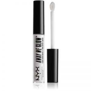 NYX Professional Makeup Away We Glow płynny rozjaśniacz odcień 08 Moon Glow 6,8 ml