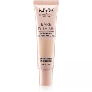 NYX Professional Makeup Bare With Me Tinted Skin Veil lekki podkład odcień 01 Pale Light 27 ml