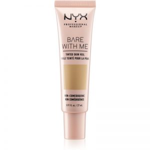 NYX Professional Makeup Bare With Me Tinted Skin Veil lekki podkład odcień 02 Vanilla Nude 27 ml