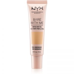 NYX Professional Makeup Bare With Me Tinted Skin Veil lekki podkład odcień 03 Natural Soft Beige 27 ml
