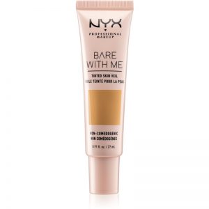 NYX Professional Makeup Bare With Me Tinted Skin Veil lekki podkład odcień 06 Golden Camel 27 ml