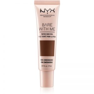 NYX Professional Makeup Bare With Me Tinted Skin Veil lekki podkład odcień 11 Deep Rich 27 ml