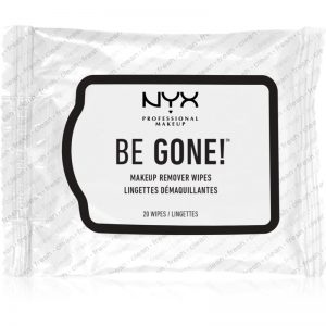 NYX Professional Makeup Be Gone! chusteczki oczyszczające do makijażu 20 szt.
