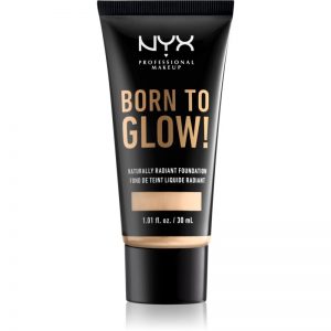 NYX Professional Makeup Born To Glow puder rozjaśniający w płynie odcień 01 Pale 30 ml