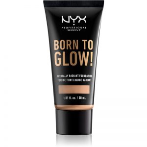 NYX Professional Makeup Born To Glow puder rozjaśniający w płynie odcień 07 Natural 30 ml