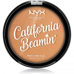 NYX Professional Makeup California Beamin´ bronzer odcień 02 Golden One 14 g