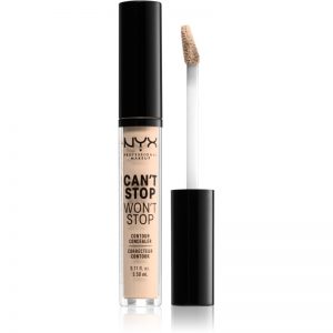NYX Professional Makeup Can’t Stop Won’t Stop korektor w płynie odcień 04 Light Ivory 3,5 ml